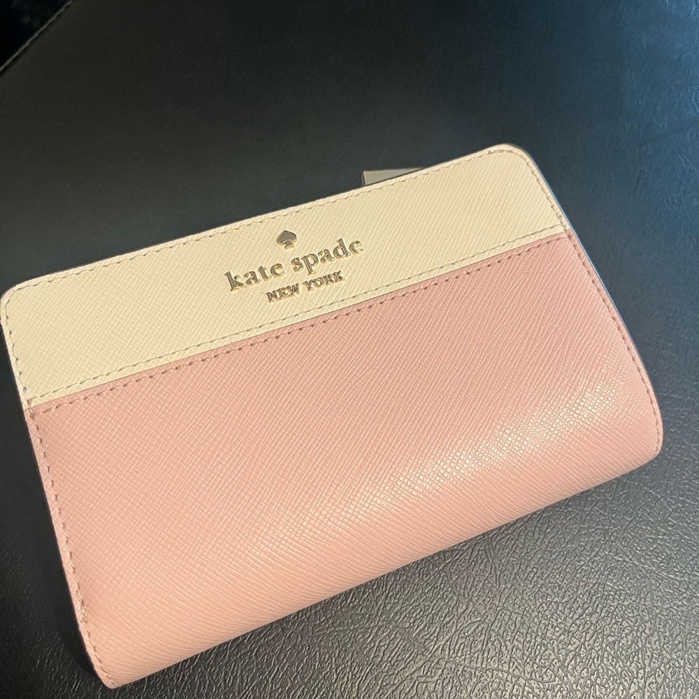 Kate Spade Pink and Cream Wallet